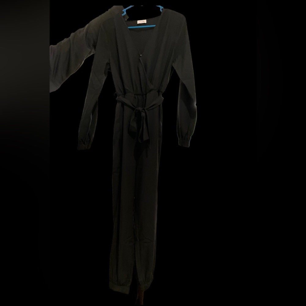 Black Pink Lily Jumper